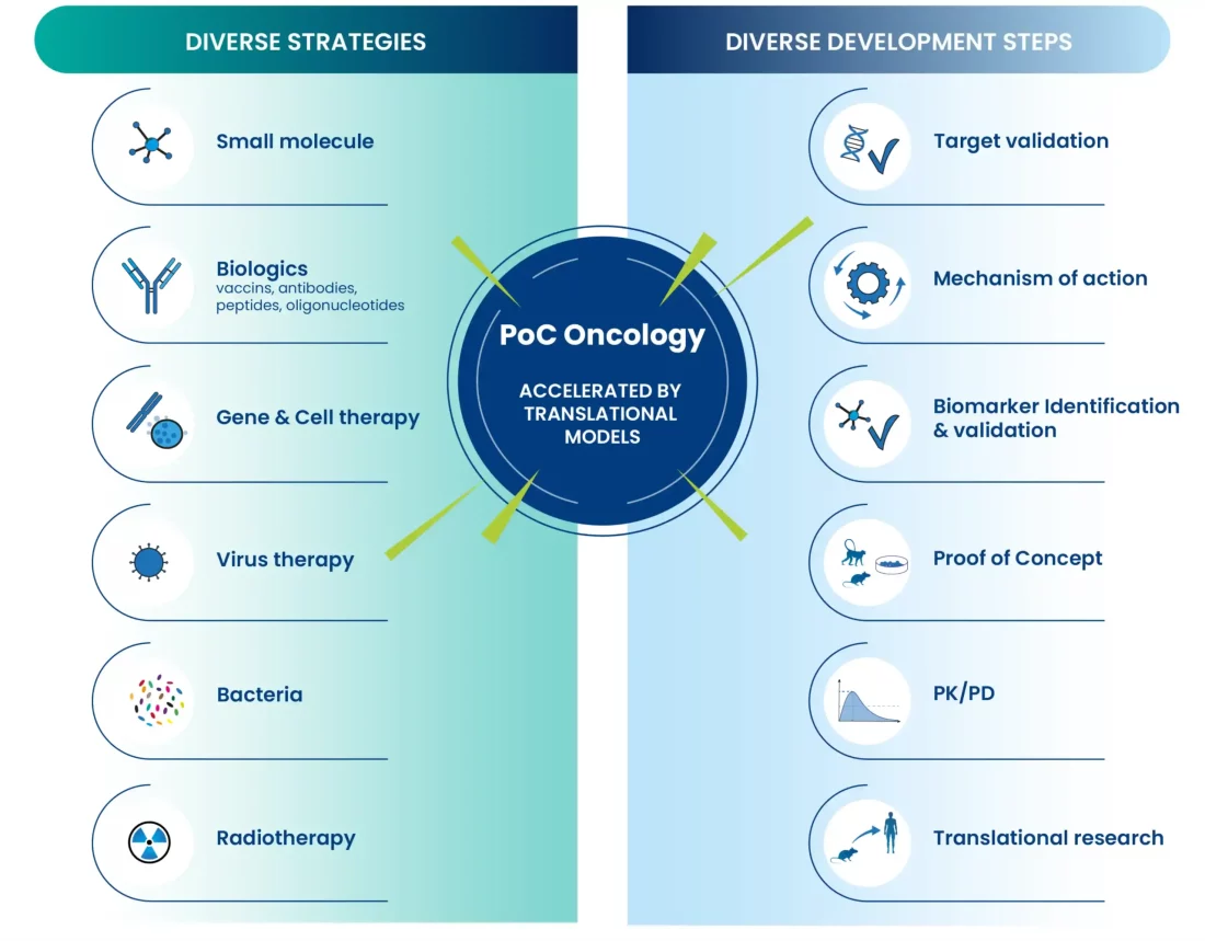 multimodal Oncology capacities and services